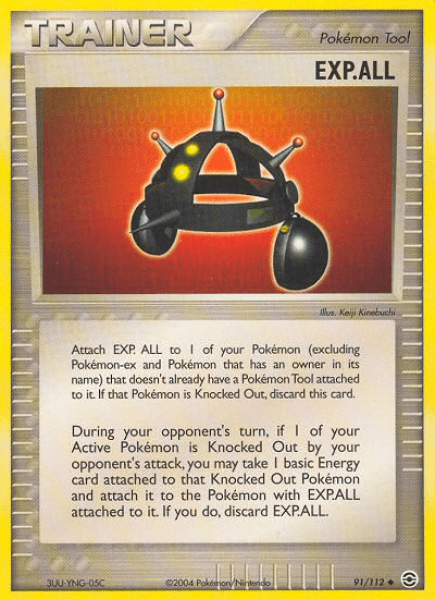 EXP.ALL (91/112) [EX: FireRed & LeafGreen] (Online Only)