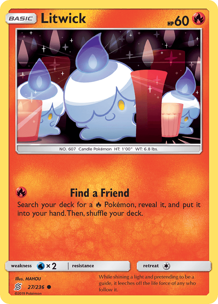 Litwick (27/236) [Sun & Moon: Unified Minds] (Online Only)