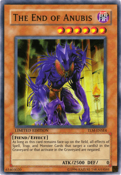 The End of Anubis [TLM-ENSE4] Ultra Rare (ONLINE ORDER ONLY)