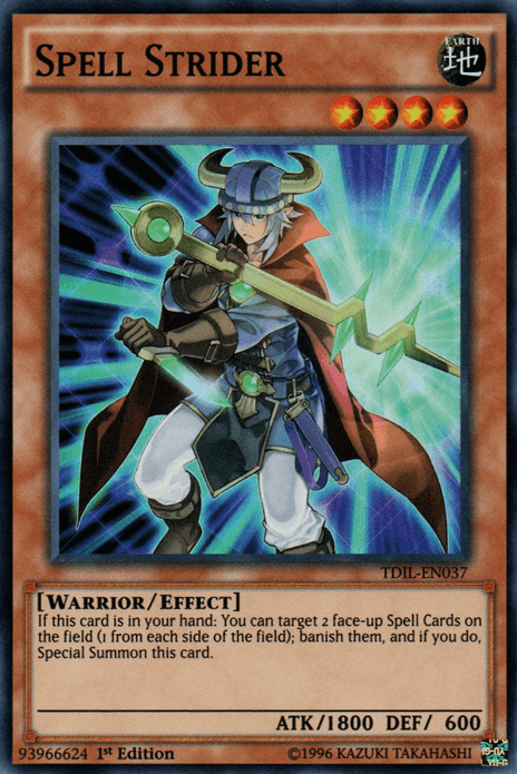 Spell Strider [TDIL-EN037] Super Rare (ONLINE ORDER ONLY)