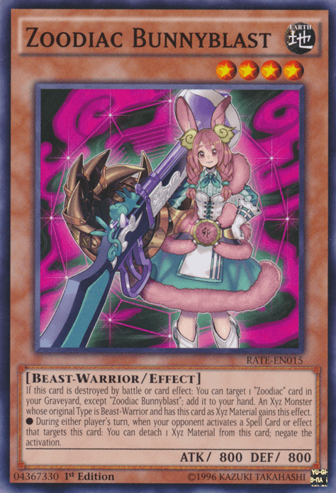 Zoodiac Bunnyblast [RATE-EN015] Common (ONLINE ORDER ONLY)