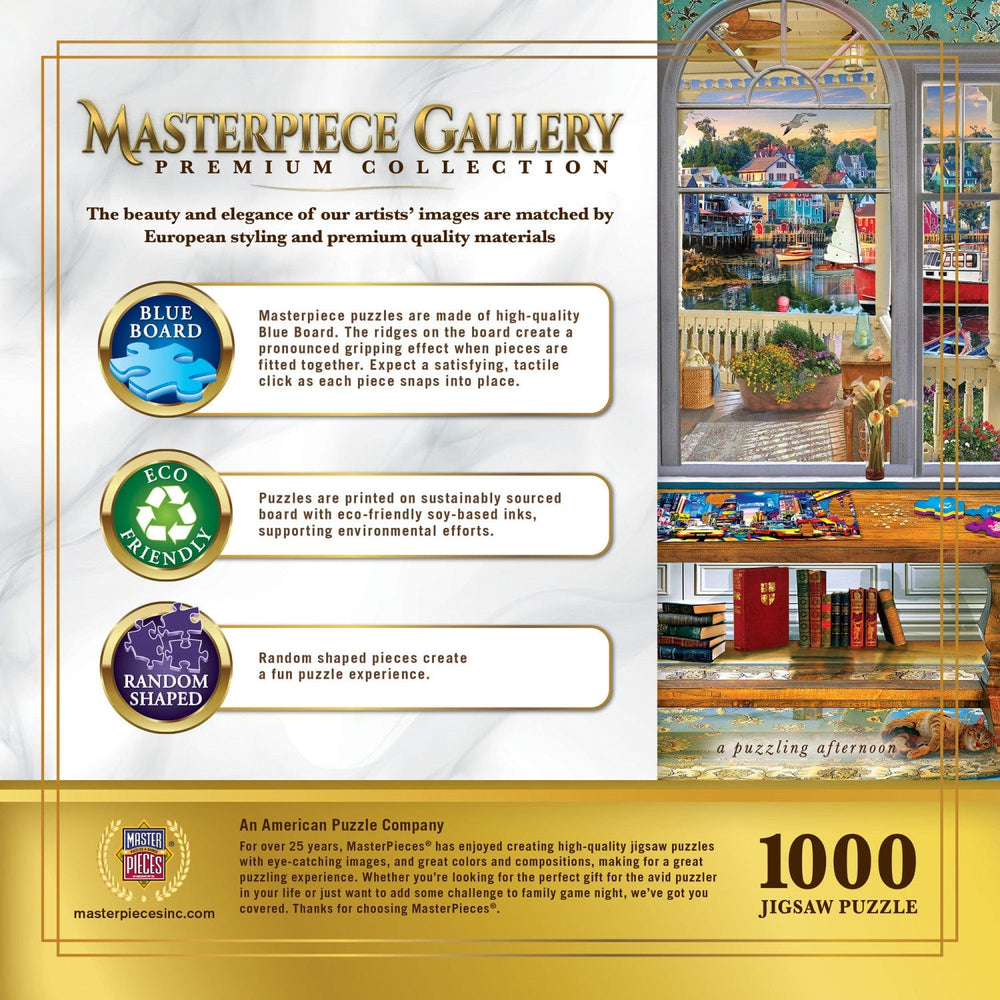 Masterpiece Gallery - A Puzzling Afternoon 1000 Piece Jigsaw Puzzle (ONLINE ORDER ONLY)