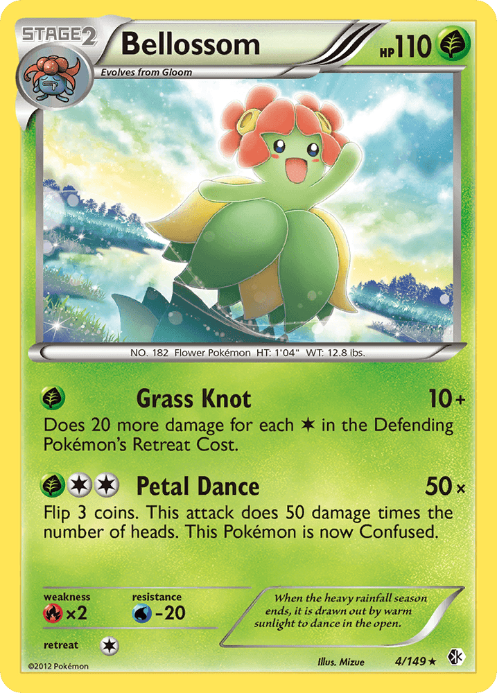 Bellossom (4/149) [Black & White: Boundaries Crossed] (Online Only)