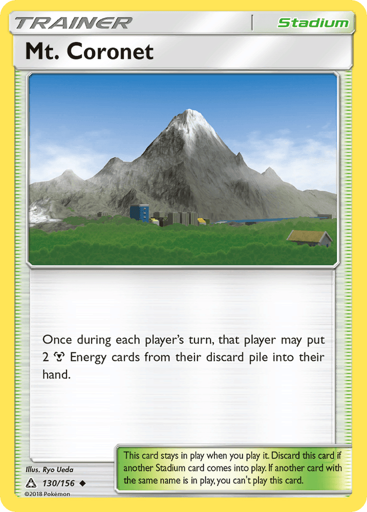 Mt. Coronet (130/156) [Sun & Moon: Ultra Prism] (Online Only)