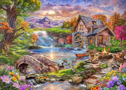 Diamond Art Club – Mill Pond Sanctuary Diamond Painting (Square Drill, 38.5" x 27.6") (ONLINE ORDER ONLY)
