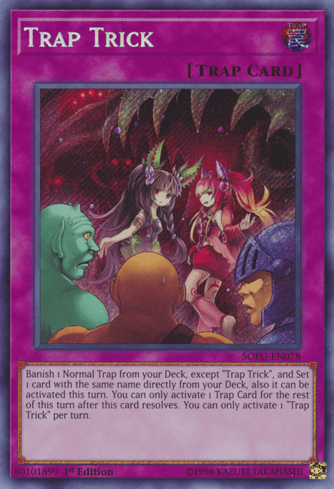 Trap Trick [SOFU-EN078] Secret Rare (ONLINE ORDER ONLY)