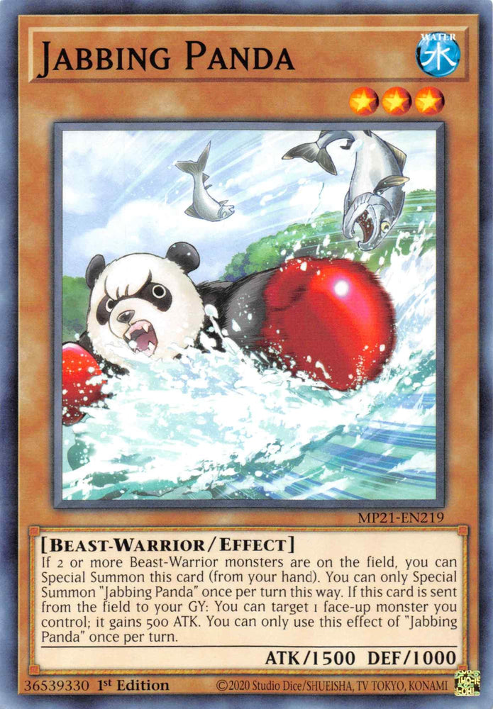 Jabbing Panda [MP21-EN219] Common (ONLINE ORDER ONLY)