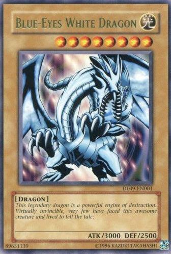 Blue-Eyes White Dragon (Green) [DL09-EN001] Rare (ONLINE ORDER ONLY)