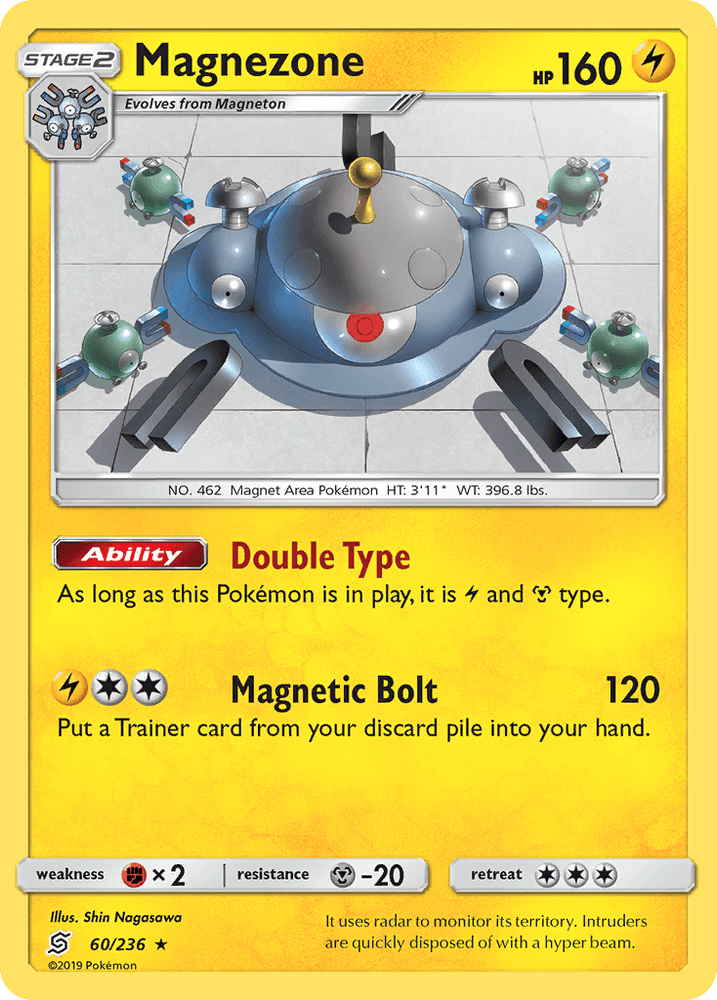Magnezone (60/236) [Sun & Moon: Unified Minds] (Online Only)