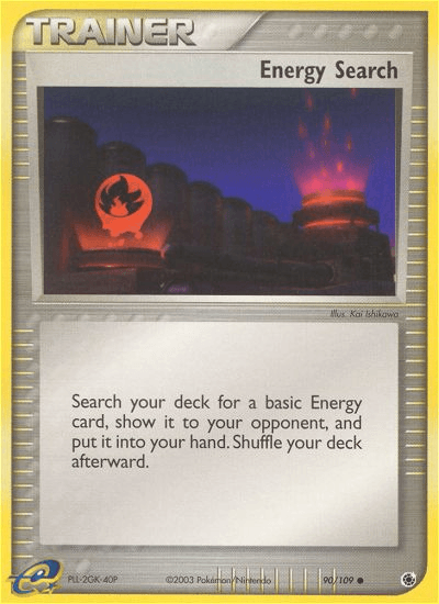 Energy Search (90/109) [EX: Ruby & Sapphire] (Online Only)