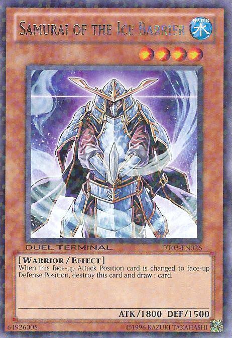 Samurai of the Ice Barrier [DT03-EN026] Rare (ONLINE ORDER ONLY)