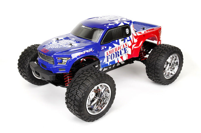 CEN Racing Reeper American Force Edition 1/7 Scale 4WD RTR Monster Truck with 2.4GHz Radio - Part 9520