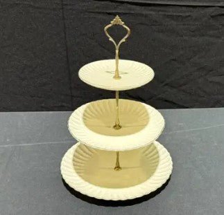 CERAMIC 3 TIER SERVING TRAY TOWER (Online Order Only)