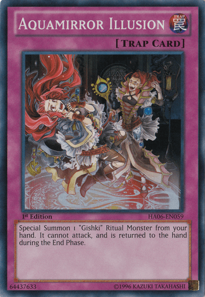Aquamirror Illusion [HA06-EN059] Super Rare (ONLINE ORDER ONLY)