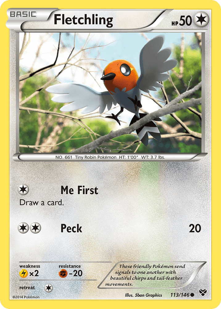 Fletchling (113/146) [XY: Base Set] (Online Only)
