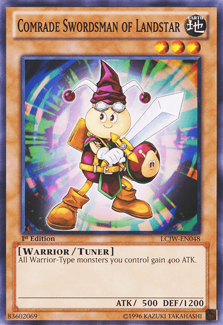 Comrade Swordsman of Landstar [LCJW-EN048] Common (ONLINE ORDER ONLY)