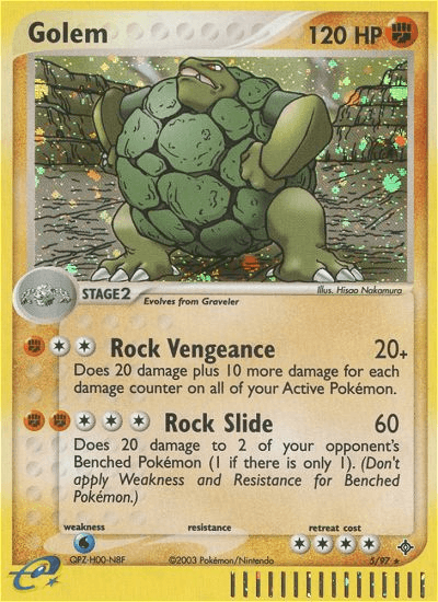 Golem (5/97) [EX: Dragon] (Online Only)