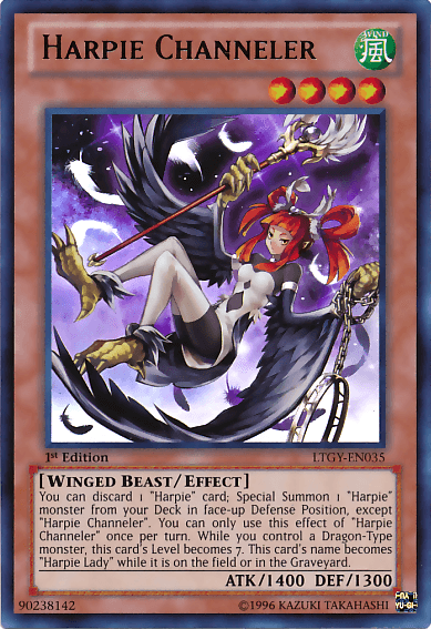 Harpie Channeler [LTGY-EN035] Ultra Rare (ONLINE ORDER ONLY)