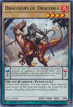 Dragoons of Draconia [SECE-EN000] Rare (ONLINE ORDER ONLY)