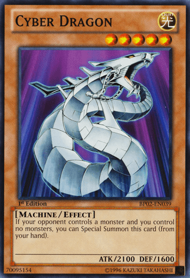 Cyber Dragon [BP02-EN039] Common (ONLINE ORDER ONLY)