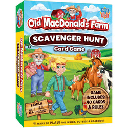 Old MacDonald's Farm - Scavenger Hunt Card Game