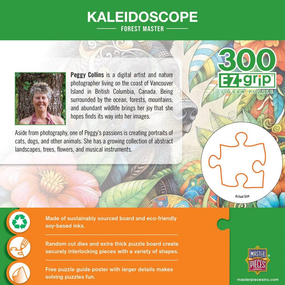 Kaleidoscope - Forest Master 300 Piece EZ Grip Jigsaw Puzzle