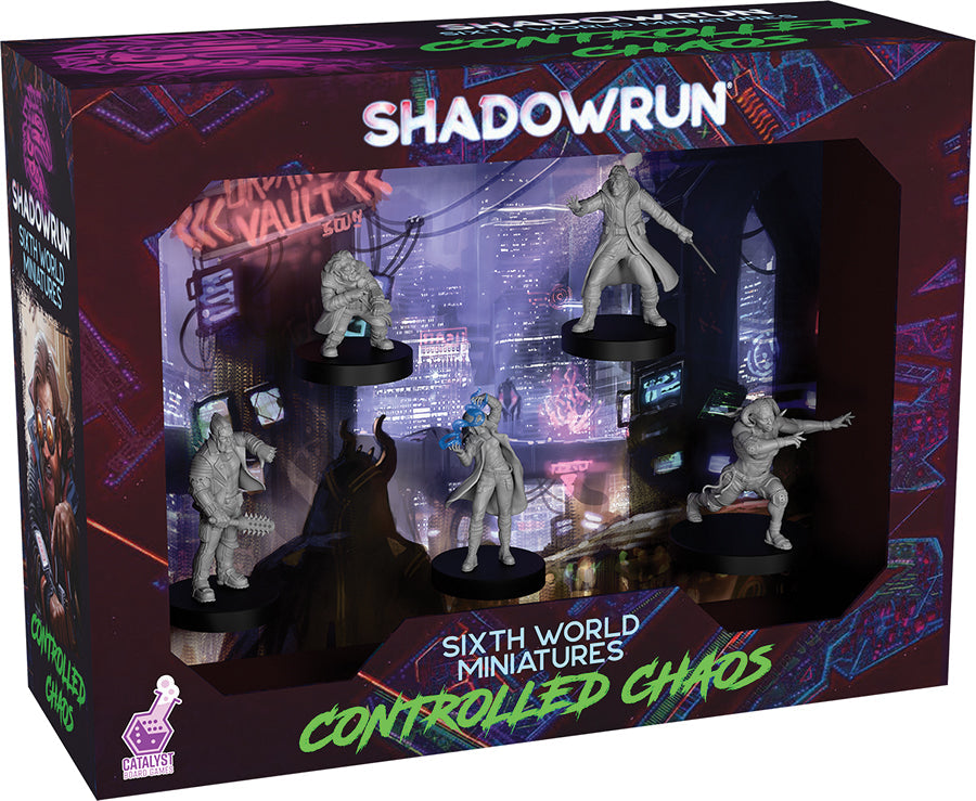 Shadowrun: Controlled Chaos Miniatures (ONLINE ORDER ONLY)