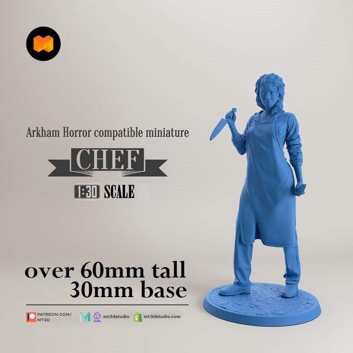 Arkham Compatible Investigator: The Chef (Zoey Samaras) (Online Order Only)