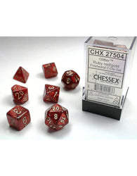 Chessex: Polyhedral Glitter Dice sets (Online Order Only)