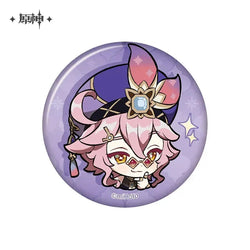 Genshin Impact Chibi Emojis Series Badge Sumeru