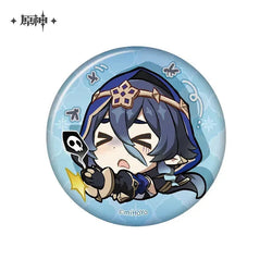 Genshin Impact Chibi Emojis Series Badge Sumeru