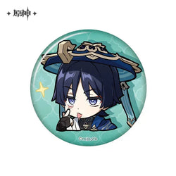Genshin Impact Chibi Emojis Series Badge Sumeru