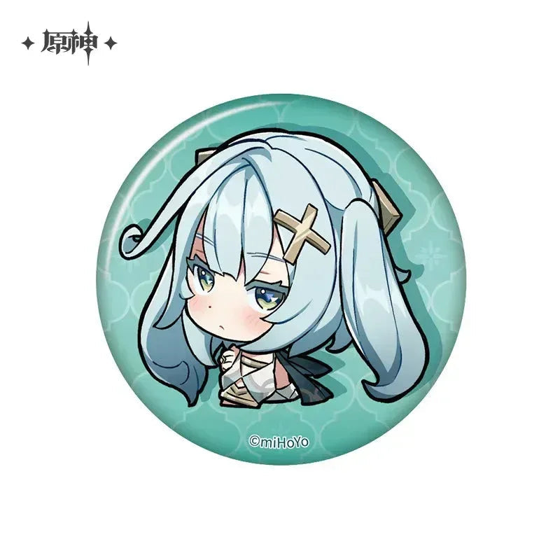 Genshin Impact Chibi Emojis Series Badge Sumeru