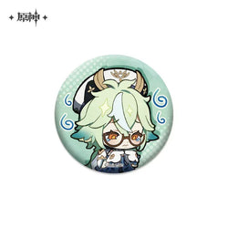 Genshin Impact Chibi Emojis Series Badge Vol.1