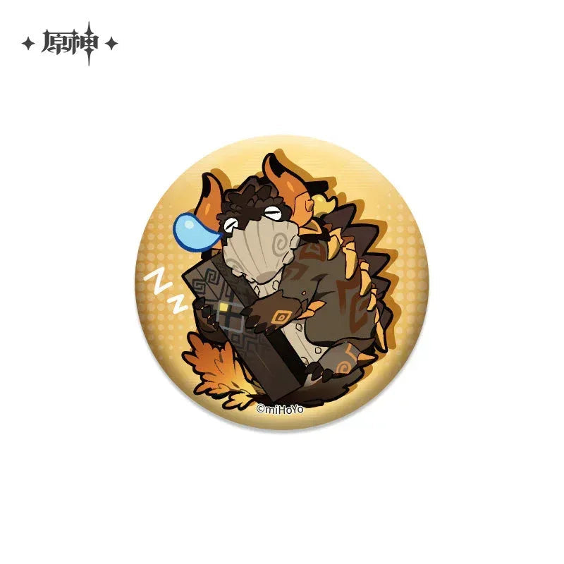 Genshin Impact Chibi Emojis Series Badge Vol.1