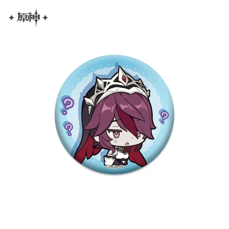 Genshin Impact Chibi Emojis Series Badge Vol.1