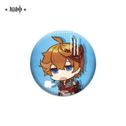 Genshin Impact Chibi Emojis Series Badge Vol.1