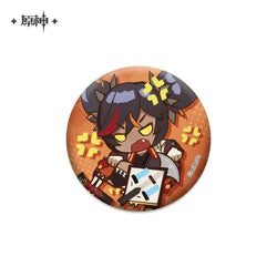 Genshin Impact Chibi Emojis Series Badge Vol.1