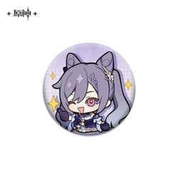 Genshin Impact Chibi Emojis Series Badge Vol.1