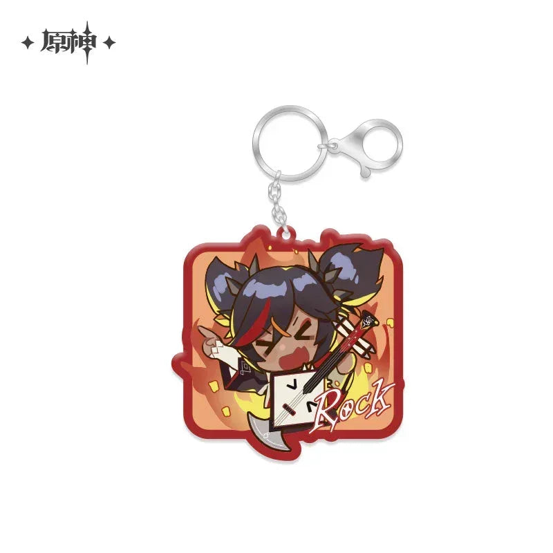 Genshin Impact Chibi Emojis Series Pendant Vol.1