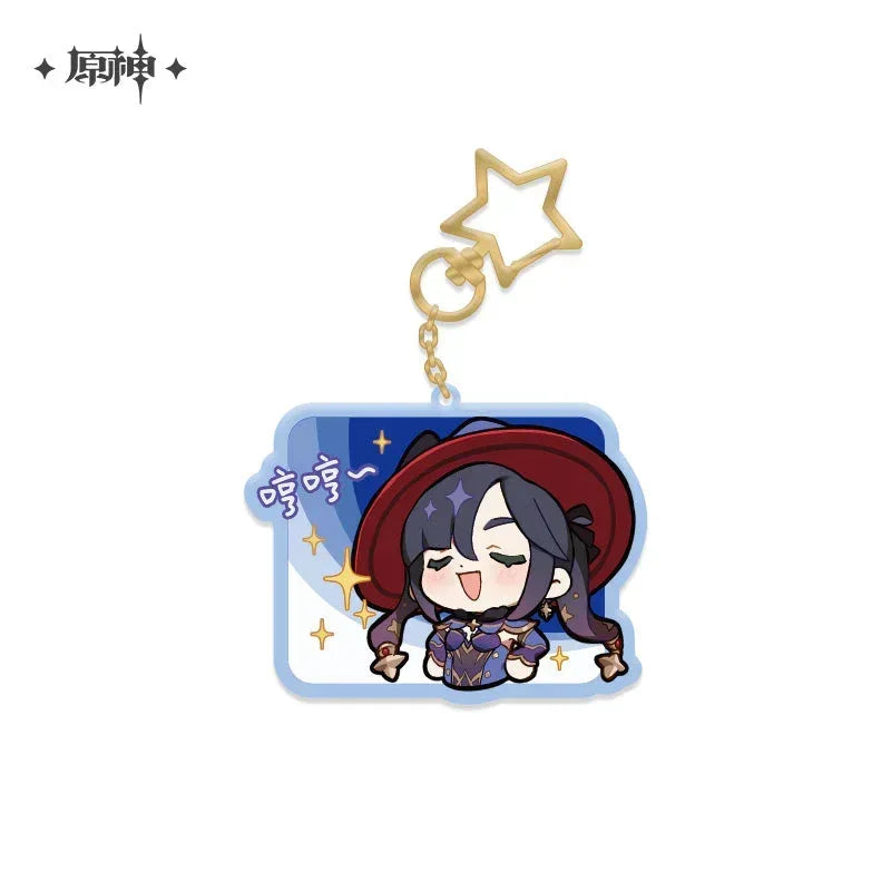 Genshin Impact Chibi Emojis Series Pendant Vol.1