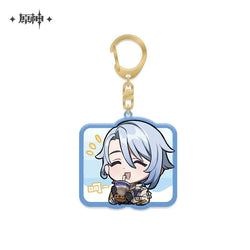 Genshin Impact Chibi Emojis Series Pendant Vol.2