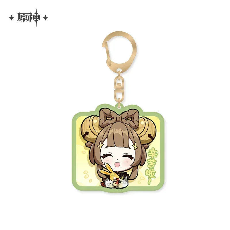 Genshin Impact Chibi Emojis Series Pendant Vol.2