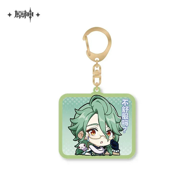 Genshin Impact Chibi Emojis Series Pendant Vol.2