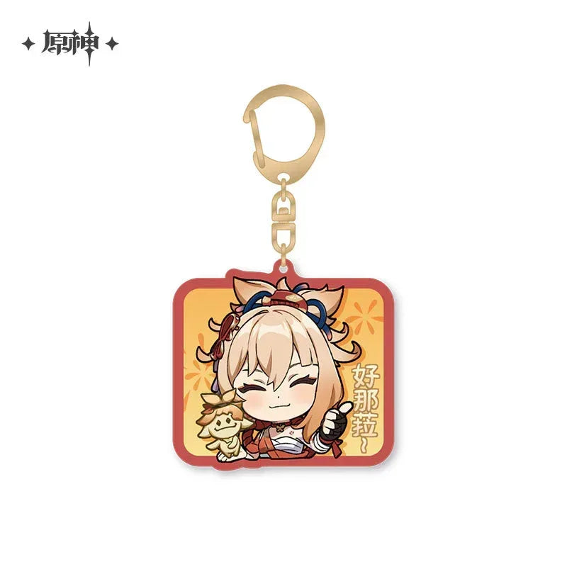 Genshin Impact Chibi Emojis Series Pendant Vol.2