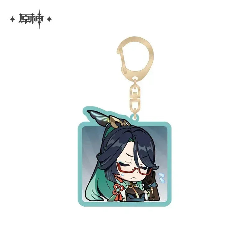 Genshin Impact Chibi Emojis Series Pendant Vol.2