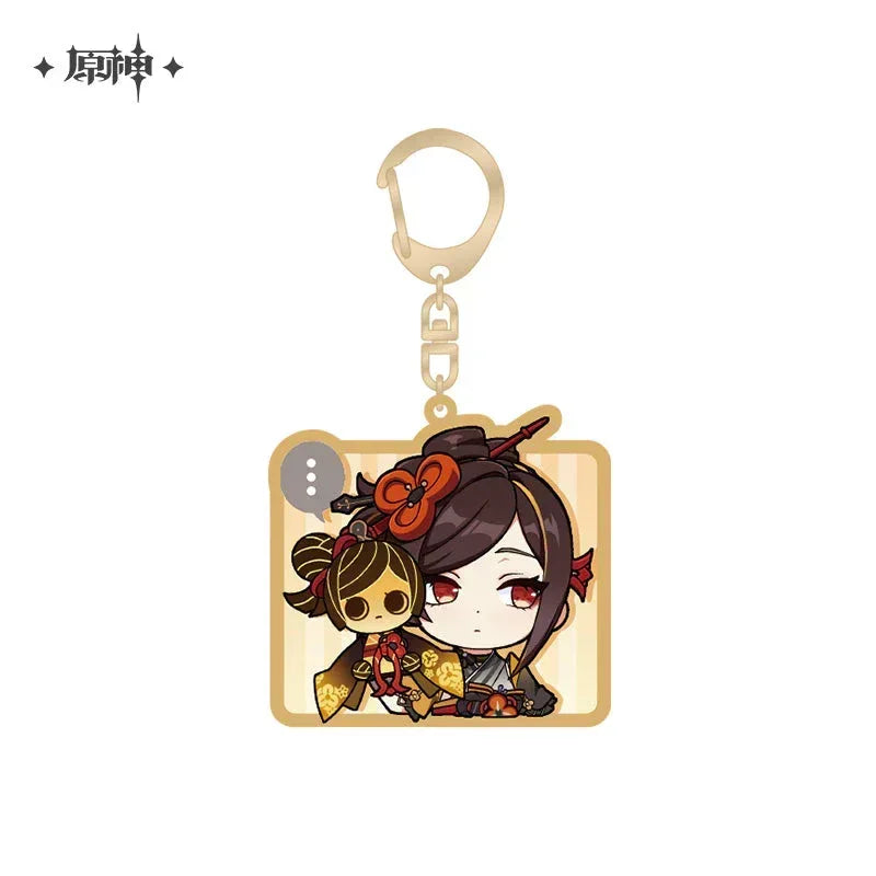Genshin Impact Chibi Emojis Series Pendant Vol.2