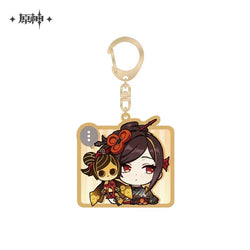 Genshin Impact Chibi Emojis Series Pendant Vol.2