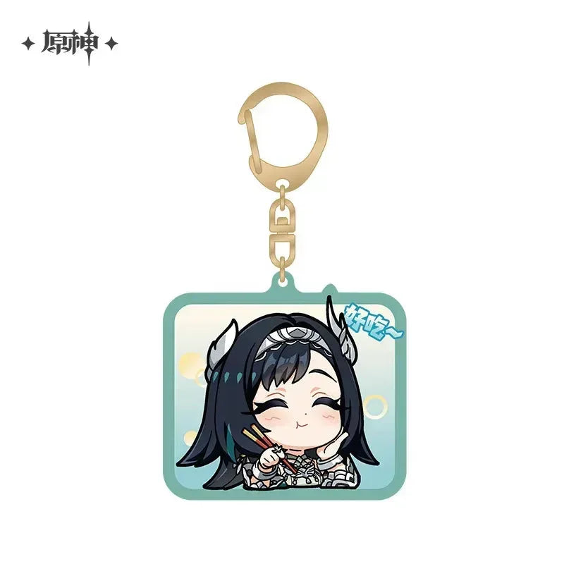 Genshin Impact Chibi Emojis Series Pendant Vol.2