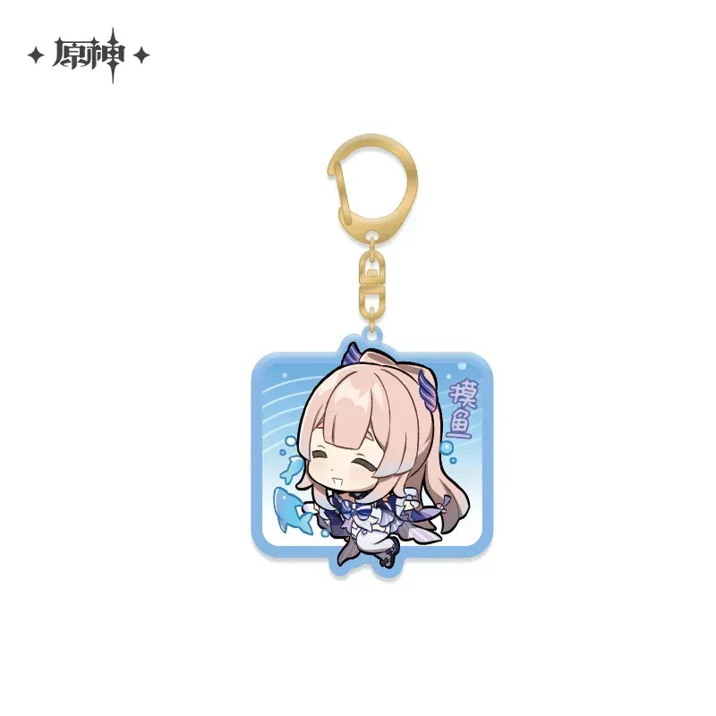 Genshin Impact Chibi Emojis Series Pendant Vol.2